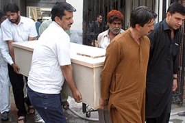 Pakistan attack funerals