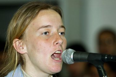 American peace activist Rachel Corrie