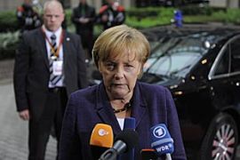 Angela Merkel, Brussels, Greece loan approval