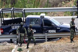 mexico police drug violence