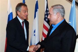 Netanyahu and Blair