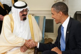 Obama and King Abdullah