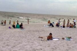 Florida beach oil spill