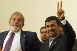 Nuclear feul swap meeting between Iran, Brazil, and Turkey