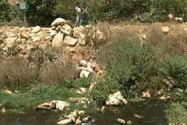 israel sewage foul palestine villages youtube - nisreen el-shamayleh pkg