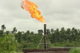 Gas flaring operations in the Niger Delta