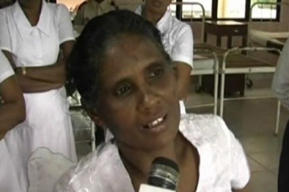 Sri Lankan maid abused in saudi