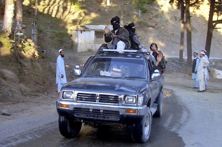 Pakistani Taliban fighters