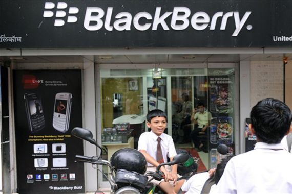 Blackberry india band