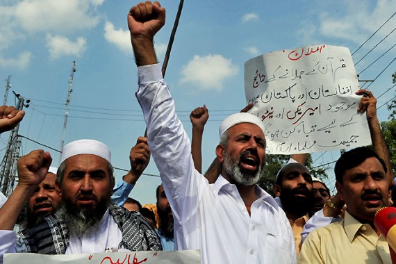 PAKISTAN-US-ATTACKS-RELIGION-ISLAM-PROTEST