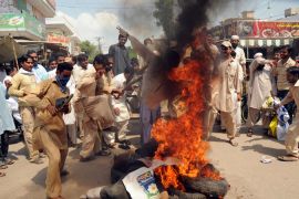 Quran burning protest