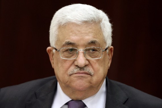 Abbas in Ramallah