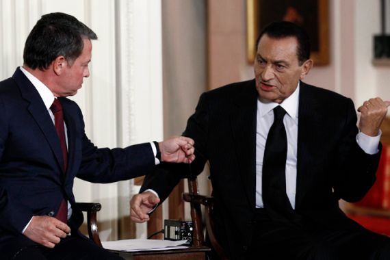 Mubarak and Abdullah