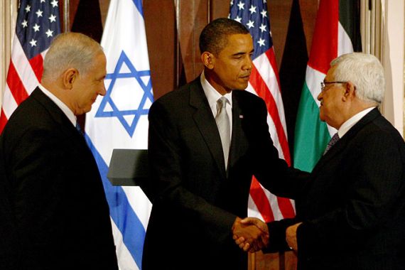 us middle east peace talks barack obama mahmoud abbas binyamin netanyahu