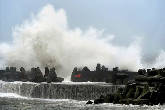 china taiwan typhoon fanapi