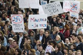 Demonstration against Sweden Democrats