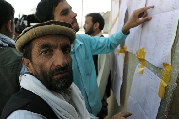 afghanistan vote quality