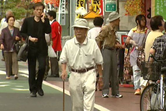 japan ageing population debate youtube - tony birtley pkg