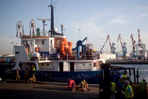 Humanitarian Aid Seized From Peace Flotilla Stored At Ashdod Port