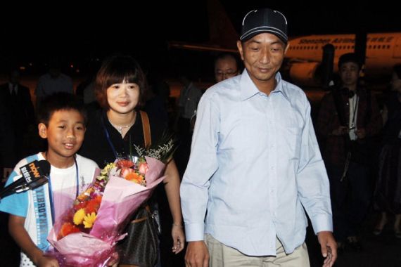 Fishing boat captain released by Japan