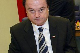 Romania''s Interior Minister Vasile Blaga