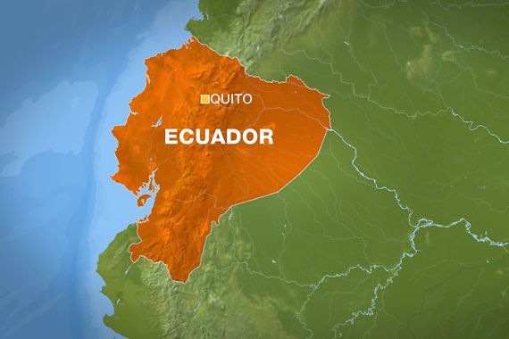 MAP - ECUADOR - QUITO