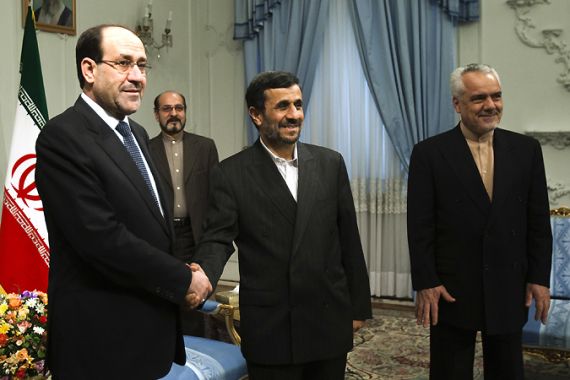 Al-Maliki and Ahmadinejad
