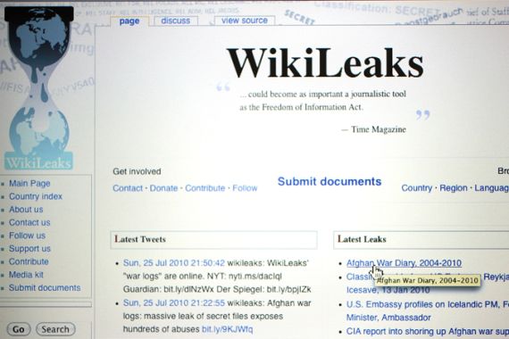 Wikileaks.org Posts Over 90,000 U.S. Military Reports From Afghanistan