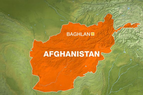 Map - Baghlan province