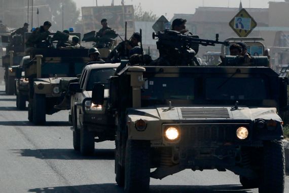afghan police convoy