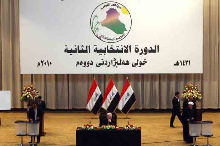 Iraqi parliament meets for the second time since March 7, 2010, election