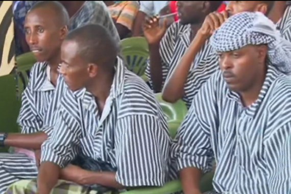 Somali pirates imprisoned in Kenya