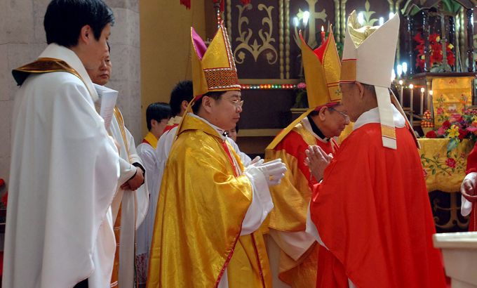 Chinese Bishop''s appointment