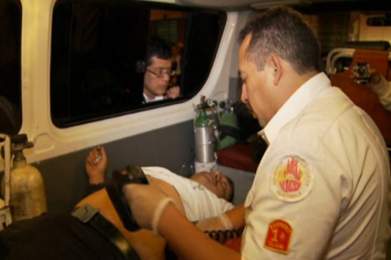 Paramedic in Guatemala City