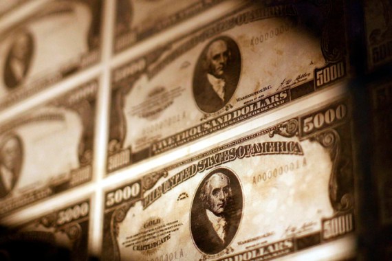 United States money printing plates