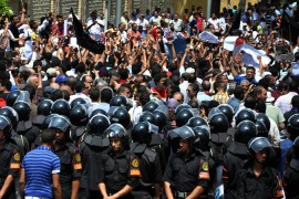 Egyptians protest police murder of Khaled Said in Alexandria