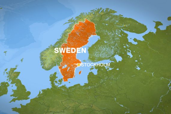 map sweden stockholm