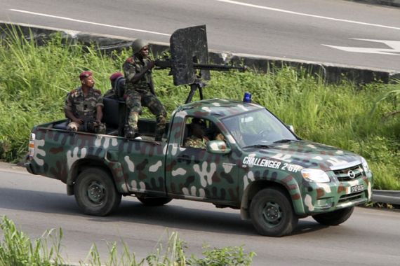 Cote d''Ivoire soldiers