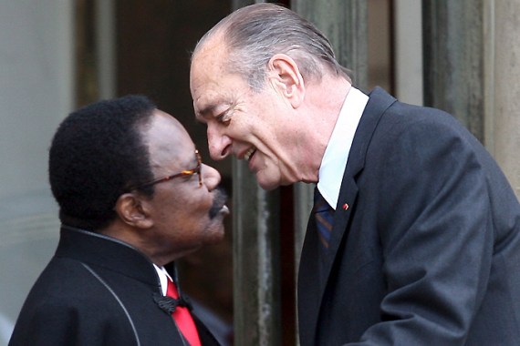 Bongo and Chirac 2