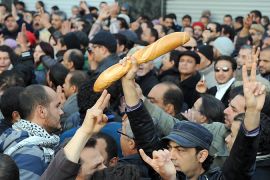 Tunisian protest bread