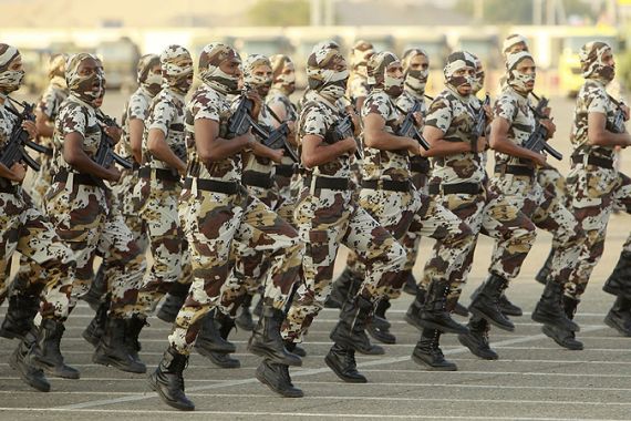 Saudi anti-terror troops