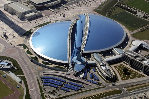 Aspire stadium in Doha