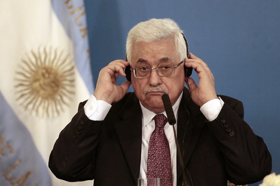 Abbas and Argentine flag
