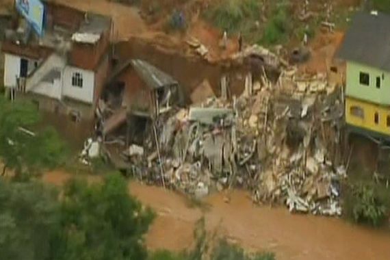 Brazil floods and mudslides