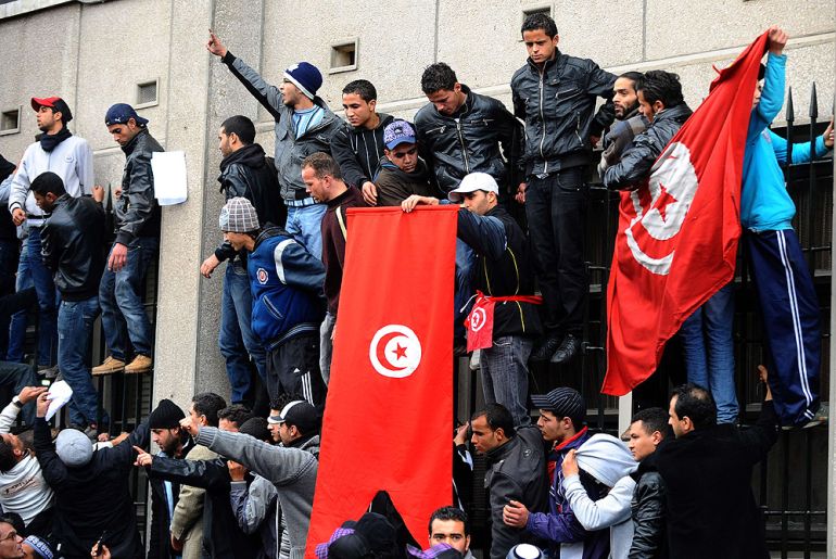 protesters 1 - tunisia