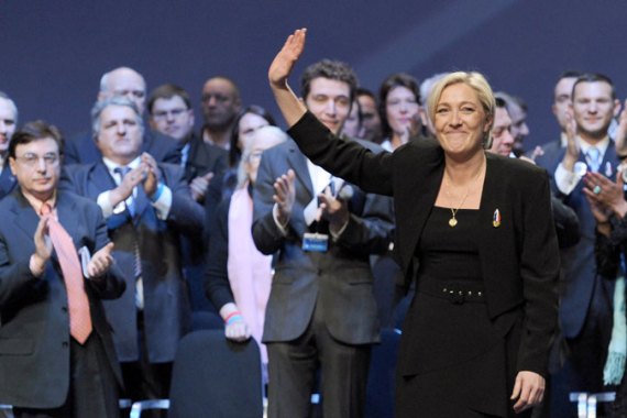Marine Le Pen elected National Front leader