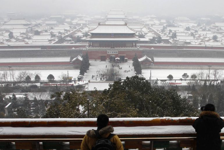 China snowfall