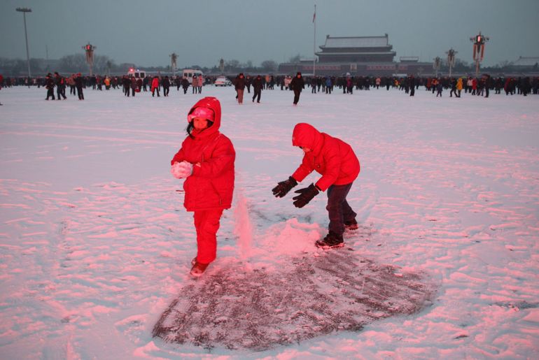 China snowfall