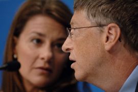 Riz Khan - 16th International AIDS Conference Held In Toronto - Bill and Melinda Gates
