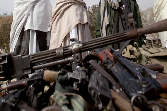 Taliban weapons